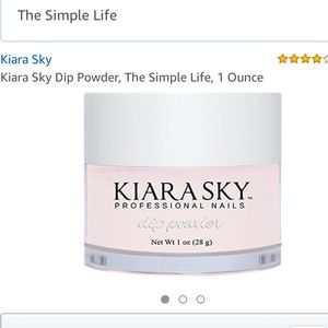 Kiara Sky Dip Powder in The Simple Life, 1 ounce